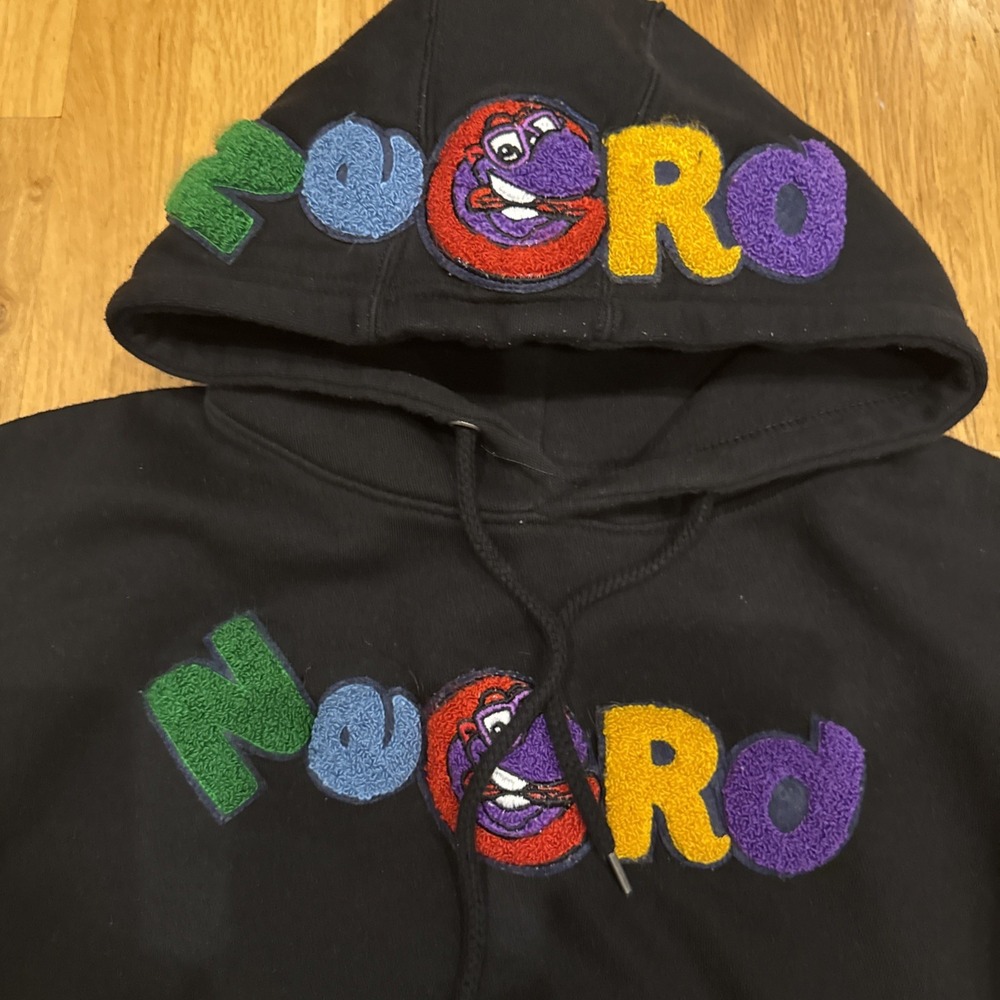 Rare Vintage Sesame Street Anime Street Wear NERDS‎ Clothing Co Hoodie Size Med - Picture 6 of 8